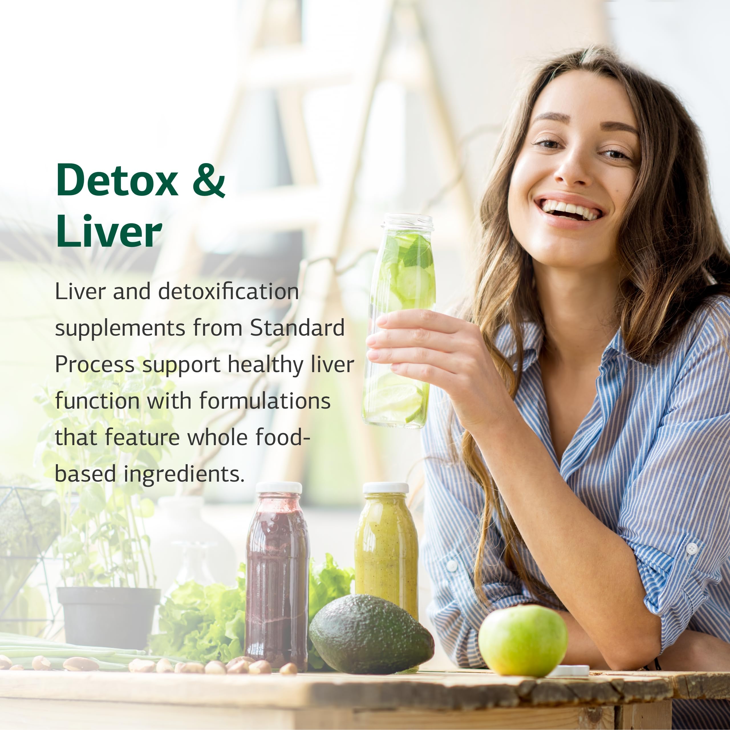 SP Green Food de Standard Process, cápsula vegana, opción apta para distintas dietas