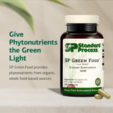 SP Green Food de Standard Process, col-rizada, fuente de vitaminas para vida activa
