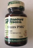 Standard Process Spleen PMG, vista frontal de la botella, posible apoyo a la función del bazo