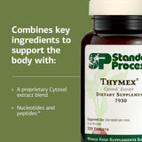 Standard Process Thymex Cytosol, etiqueta del producto con información clara.