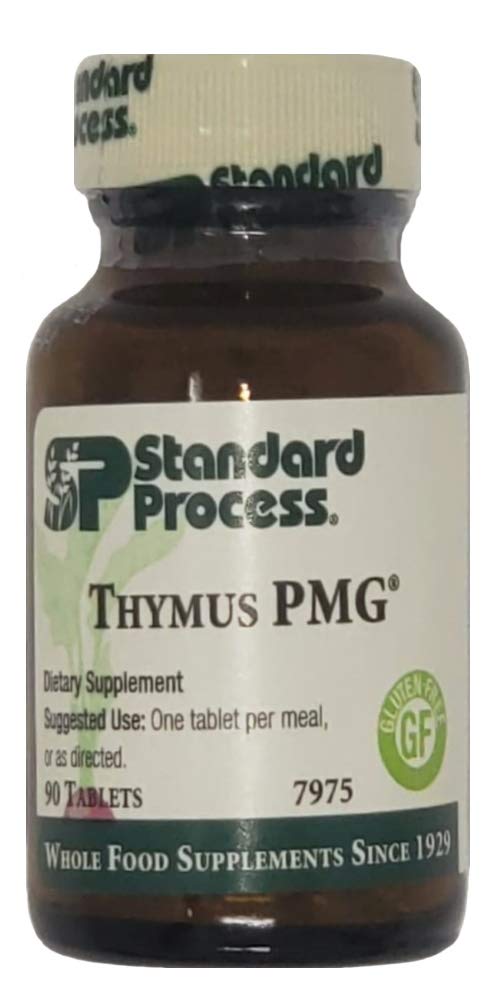 Standard Process Thymus PMG envase para uso diario y bienestar.