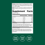 Standard Process Trace Minerals-B12: etiqueta destacando nutrientes clave.