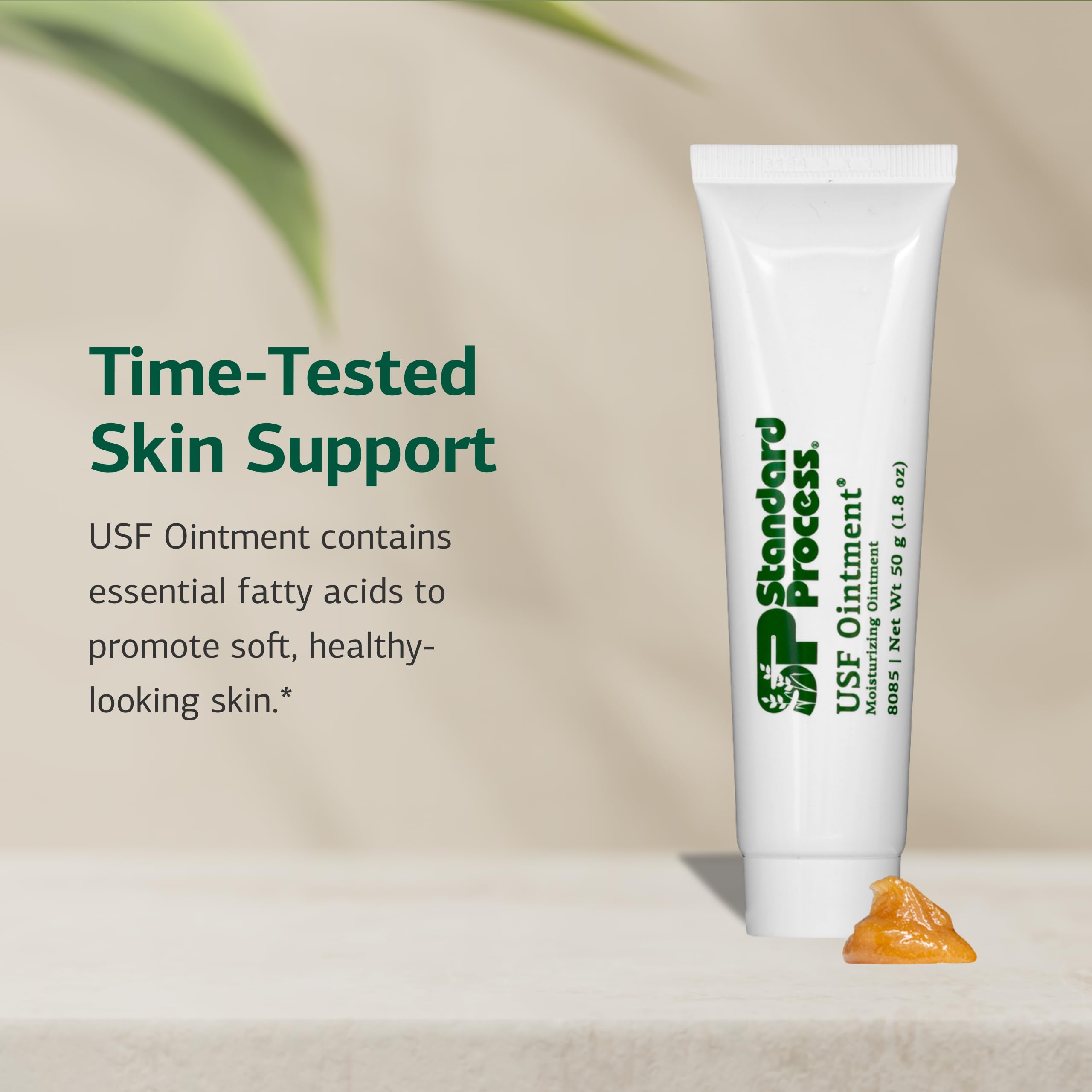 Ungüento USF de Standard Process crema con cera de abejas.