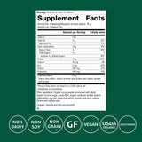 Polvo Veg-E Complete Pro Chocolate, mezcla versátil para nutrición vegetal.