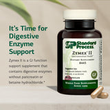 Cápsulas digestivas Zymex II sin pancreatina ni betaina, de Standard Process.
