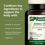 Envase de Zymex II libre de gluten y sin soja para dietas específicas.
