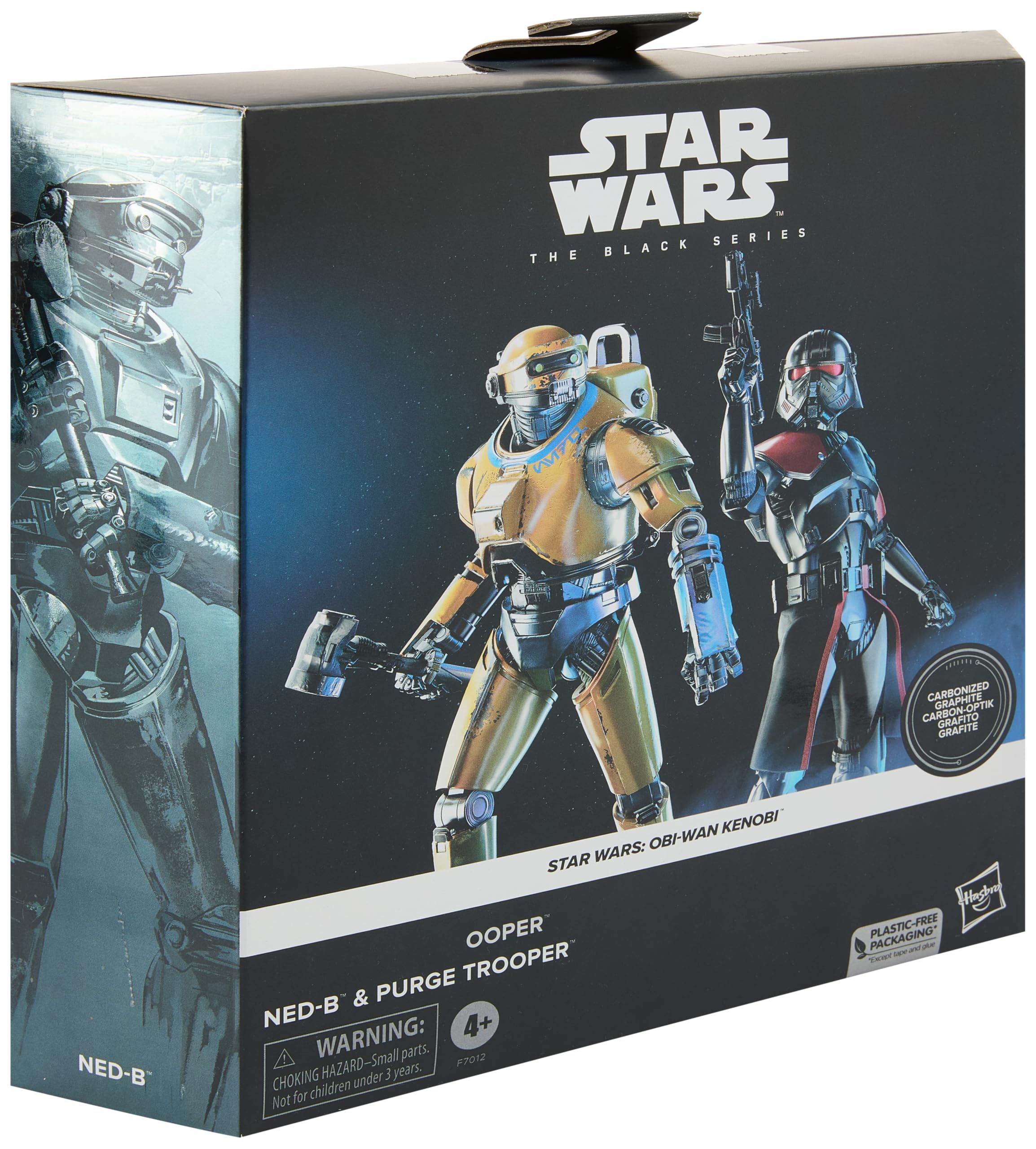 Figura STAR WARS Black Series Ned-B y Purge Trooper, figura carbonizada para exhibición
