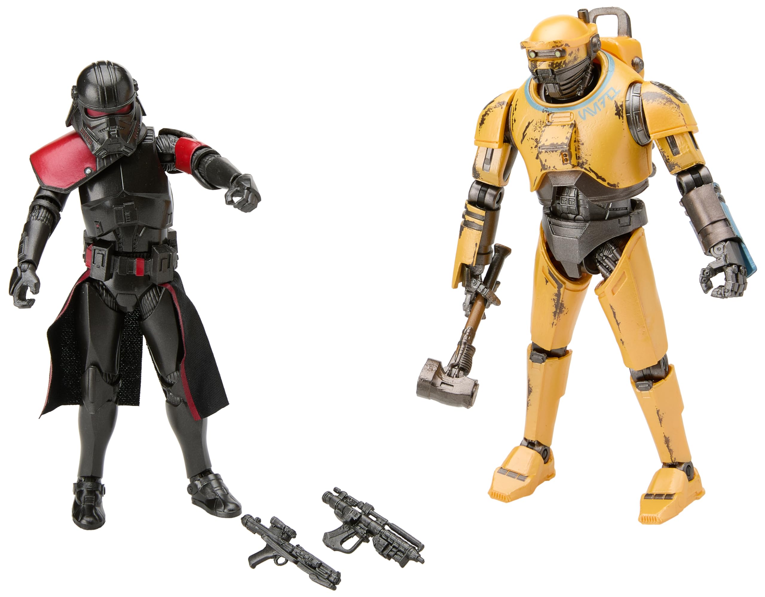 STAR WARS Black Series Ned-B y Purge Trooper, detalle carbonizado en dos figuras