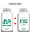 StarPass Labs Pure Liver Health cápsulas en primer plano, fácil ingesta diaria.