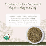 Starwest Botanicals oregano aroma intenso, ideal para pizzas y pastas.