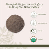 Starwest Botanicals polvo de cardo mariano para avena, realza textura y aroma.