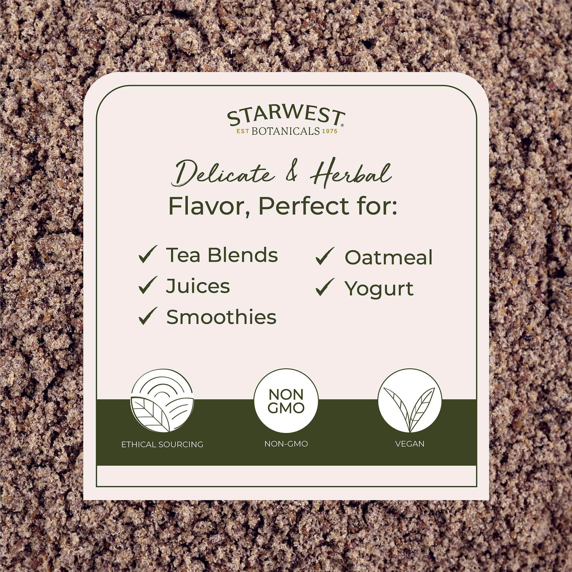 Starwest Botanicals polvo de cardo mariano para batidos, mezcla fácil y agradable.