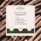 Starwest Botanicals Regaliz para repostería, sabor vainilla suave.