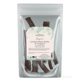 Starwest Botanicals Regaliz varitas 6 pulgadas para tés aromáticos y mezclas.