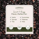 Sauco para jarabe de Starwest Botanicals, sabor intenso