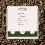 Starwest Botanicals té de Verbascum thapsus listo para preparar infusion