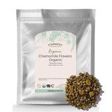 Starwest Manzanilla orgánica entera, cultivo en Croacia y Bulgaria, ideal para infusiones.