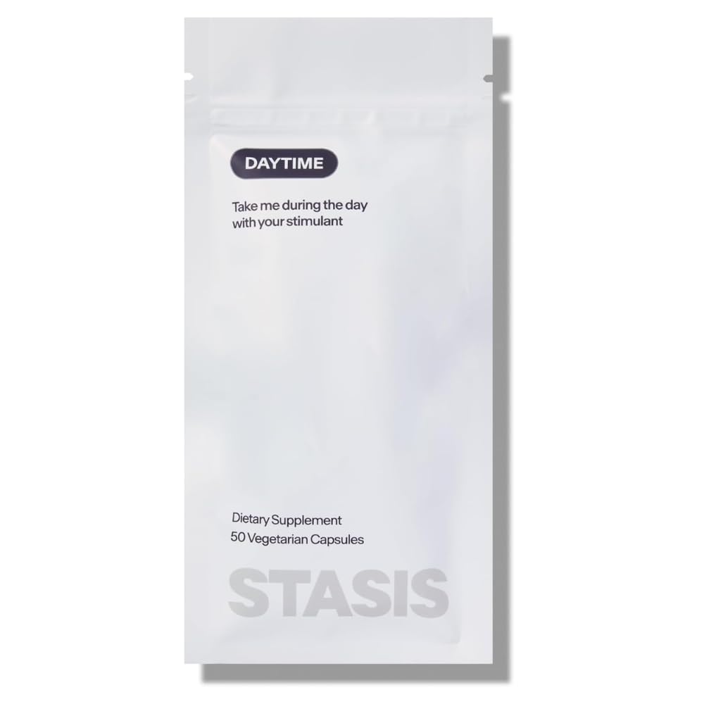 STASIS diurno: botella frontal para energía diurna estable