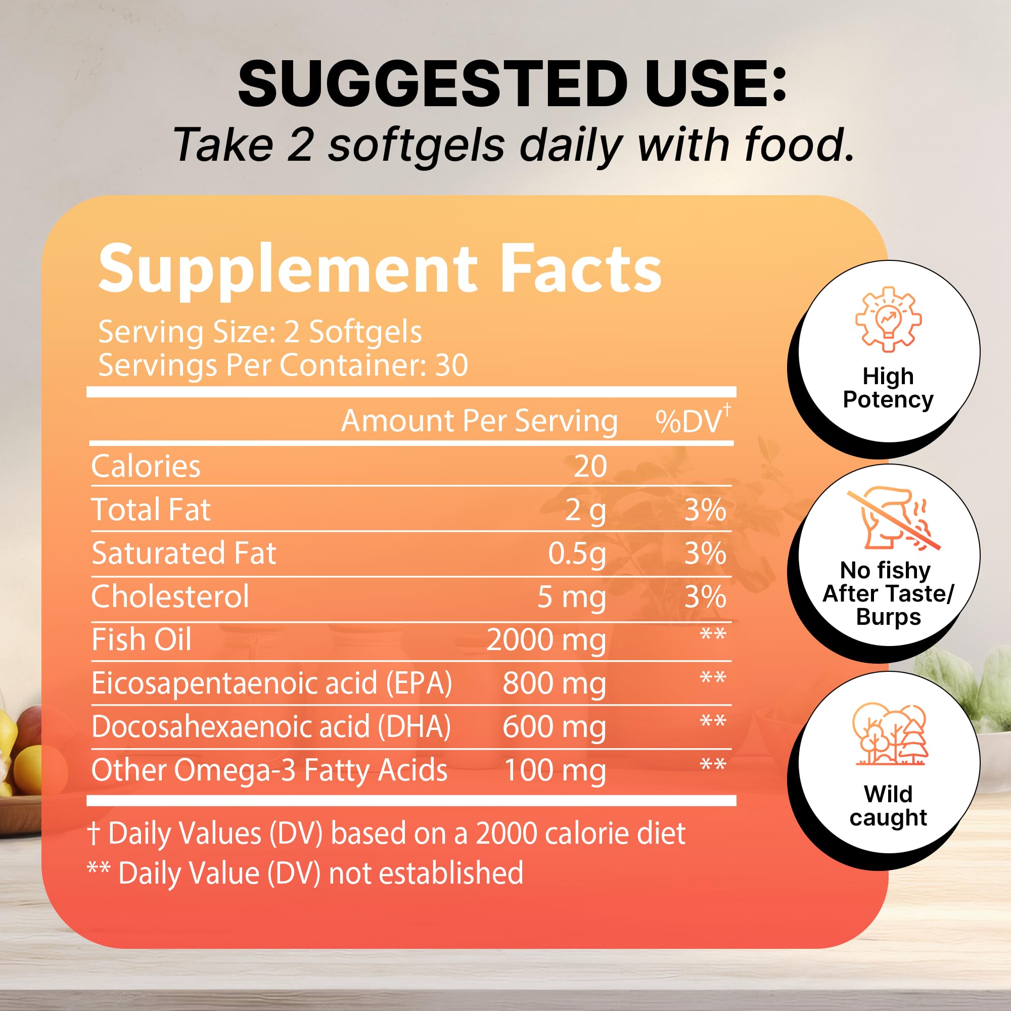 STAW Nutrition Omega-3: cápsulas suaves para movilidad y apoyo al corazón.