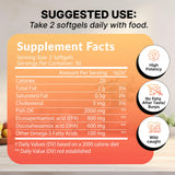 STAW Nutrition Omega-3: cápsulas suaves para movilidad y apoyo al corazón.