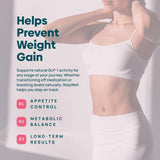 Stay-Well Naturals GLP-1 digestivo con psyllium y fenogreco para regularidad