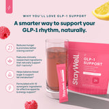 Stay-Well Naturals GLP-1 en taza, sabor frambuesa-limón para hidratación sabrosa