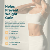 Stay-Well Naturals Slim Coffee GLP-1, mezcla en agua caliente para energía constante.