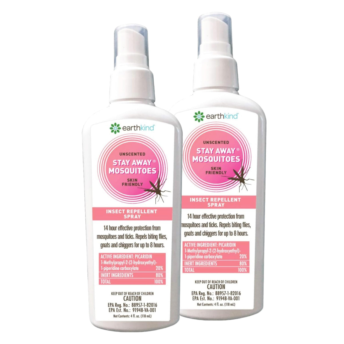 Stay Away EarthKind spray sin olor para repeler insectos.