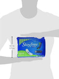 Stayfree con zona de guardia nocturna para cobertura durante la noche.
