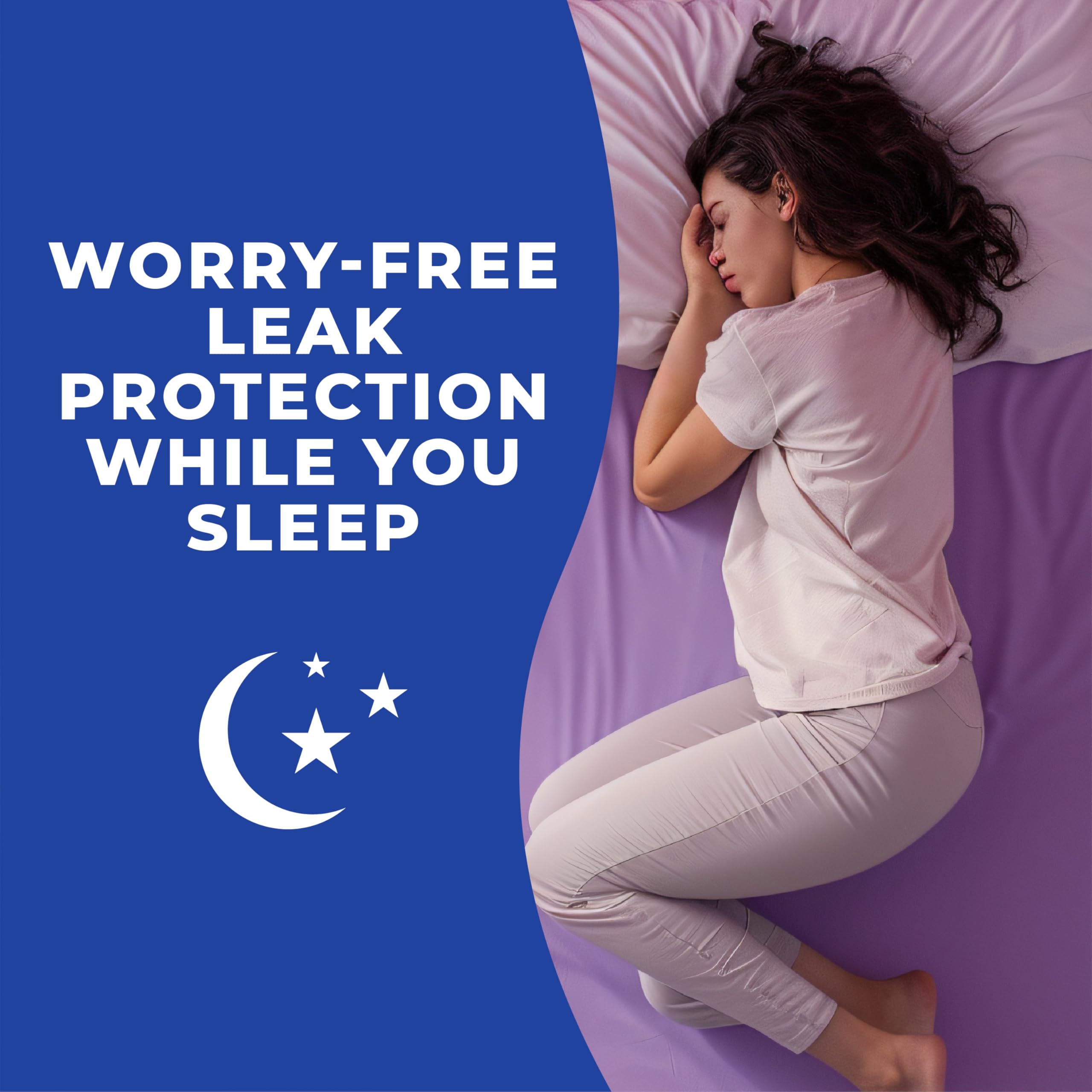 Stayfree diseño ergonómico que se adapta al contorno del cuerpo