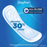 Stayfree Maxi Regular control de olor para mayor confianza durante tus actividades.