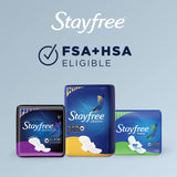 Uso diario con Stayfree Maxi Regular para libertad de movimiento.