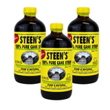 Steen's jarabe de caña puro, botella frontal, sabor auténtico para cocinar