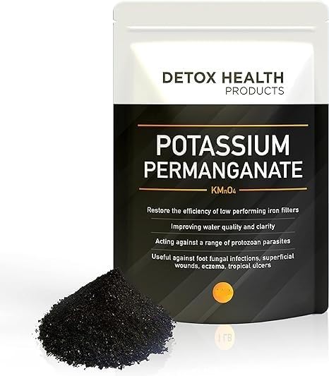 STELLAR CHEMICAL CORP bolsa de permanganato de potasio 8oz: almacenamiento seguro