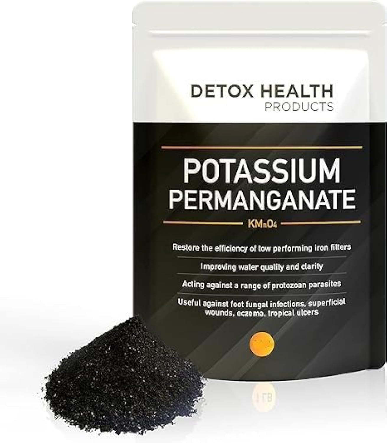 STELLAR CHEMICAL CORP permanganato de potasio cristal 8oz: cristal limpio para uso general