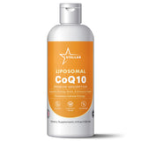 Stellar CoQ10 liposomado en envase, mayor absorción para energía diaria.
