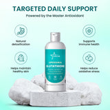 Stellar Liposomal Glutathione Liquid, ayuda al soporte detox natural y función hepática suave.
