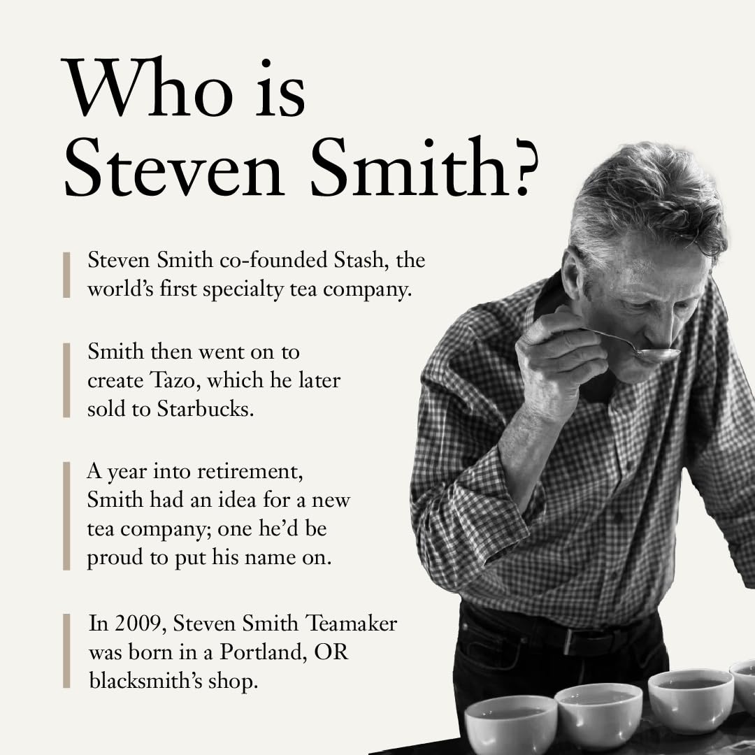 Steven Smith Teamaker Brunch Británico No. 18: caja de presentación ideal para regalo.