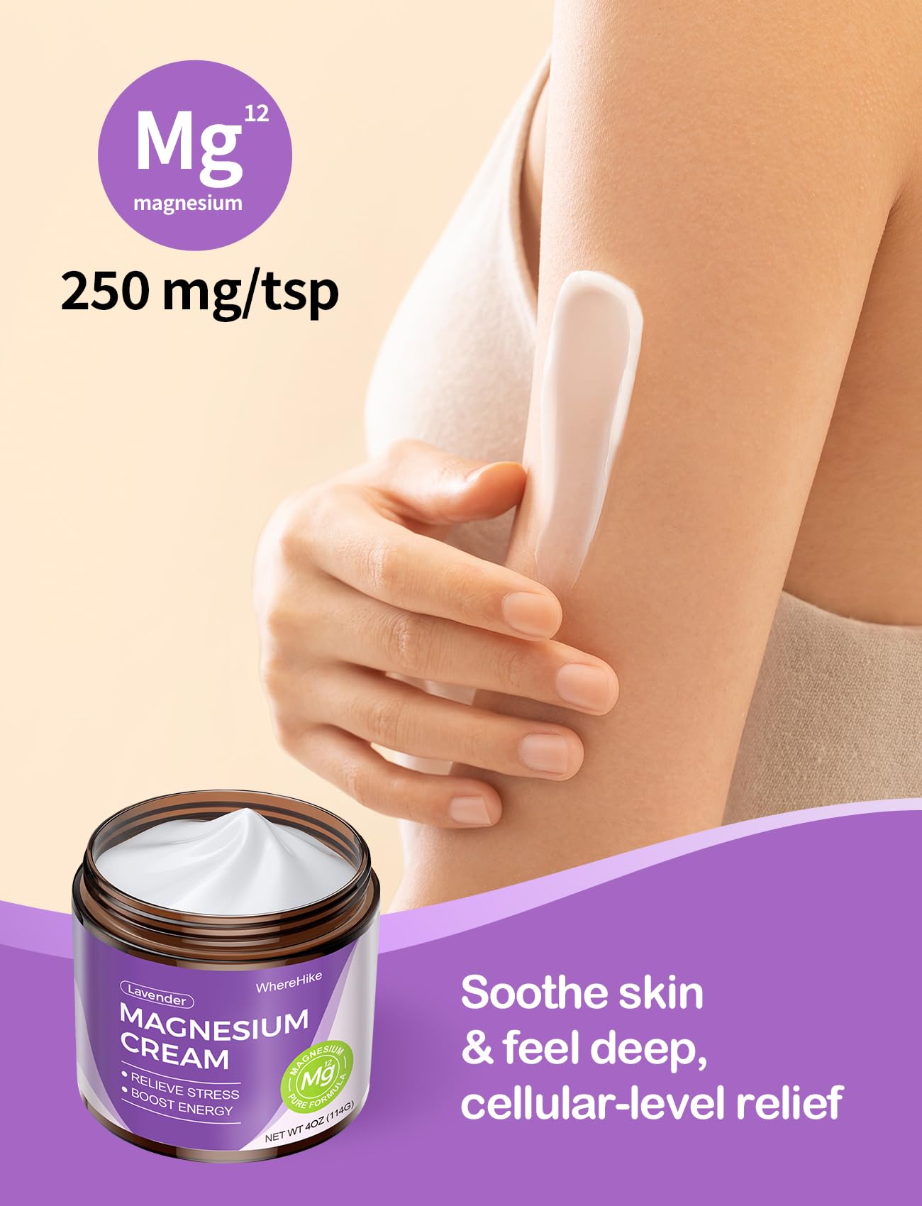 STILIP crema de magnesio con ingredientes naturales para cuidado diario