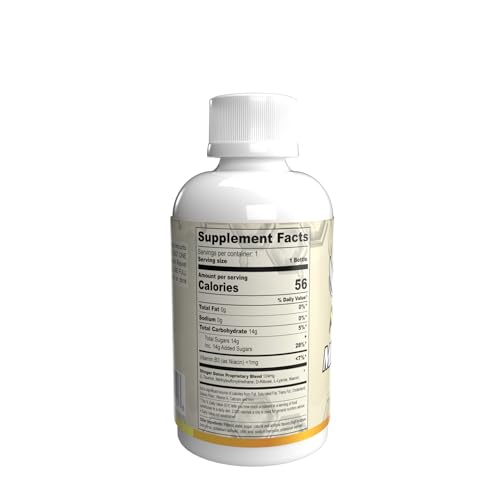Stinger Detox enjuague, etiqueta de la botella, destaca ingredientes naturales