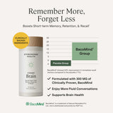 Stonehenge Dynamic Brain: botella frontal para toma diaria de memoria y claridad.