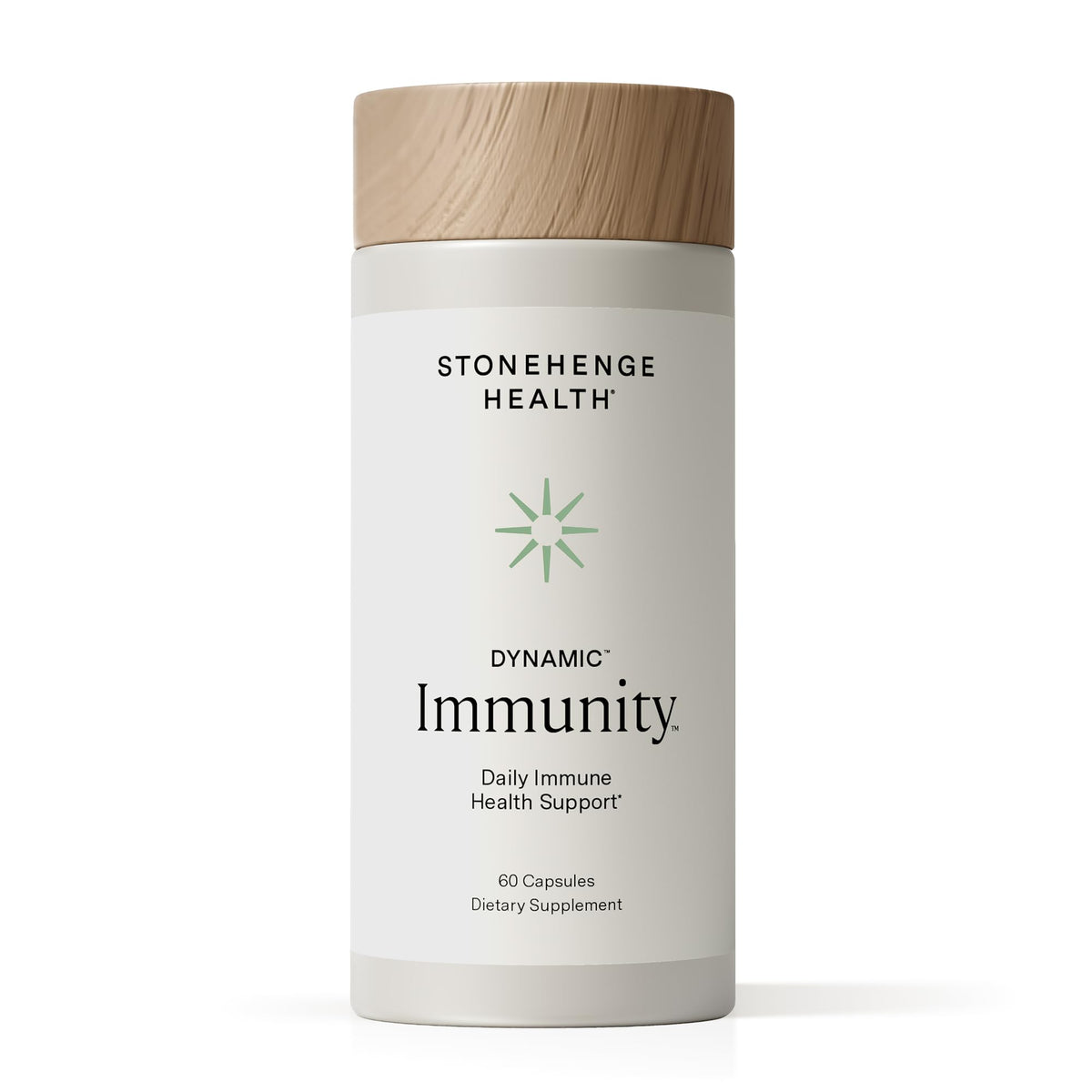 Stonehenge Health Inmunidad Dinámica, botella vertiendo para apoyo diario de la inmunidad.