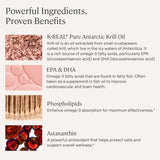 Astaxantina 2 mg en Stonehenge Health Dynamic Krill Oil, antioxidante natural.