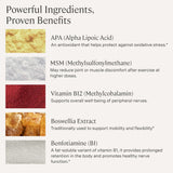 Label highlights ALA and benfotiamine for nerve health support