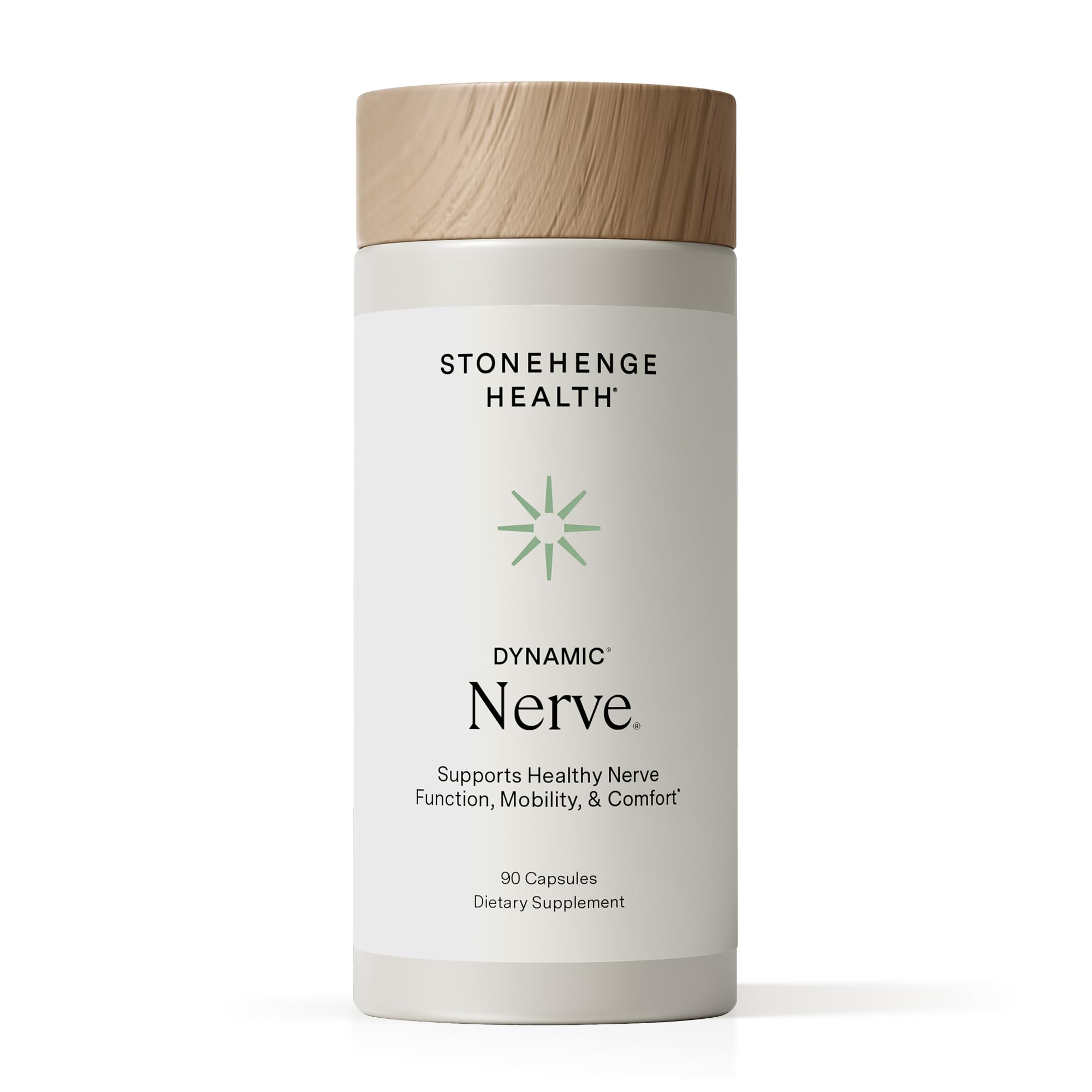 Stonehenge Health Dynamic Nerve bottle with capsules for daily support