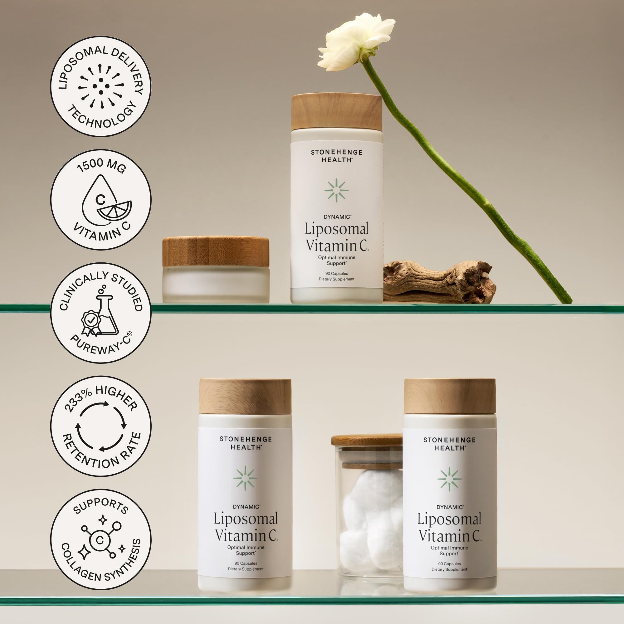 Stonehenge Health Producción en EE. UU. con instalaciones cGMP y pruebas.