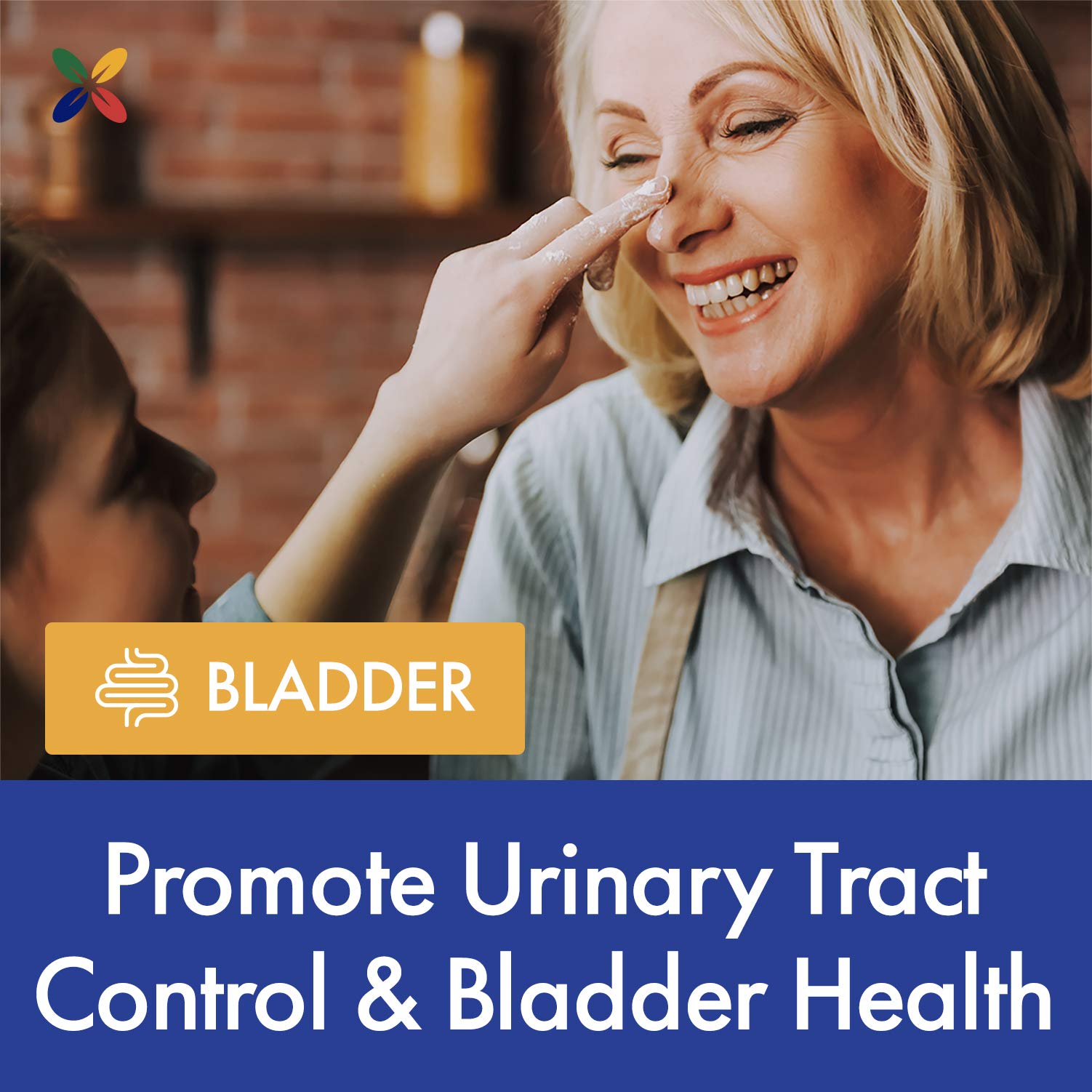 Etiqueta frontal de Stop Aging Now BladderControl360.