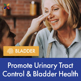 Etiqueta frontal de Stop Aging Now BladderControl360.