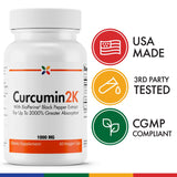 Stop Aging Now Curcumin2K, caja de tres frascos, conveniencia y ahorro