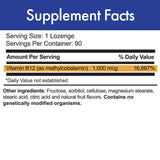 Stop Aging Now MAX-B12 Pastillas, uso sublingual para absorción rápida